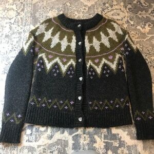Le Lion Flynne Fair Isle Cardigan
